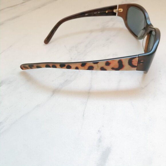 Kate Spade Square Sunglasses Brown Leopard Print main image 5